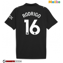 Moške Nogometnih dresov Manchester City Rodri Hernandez #16 Gostujoči 2025-26 Kratki rokavi